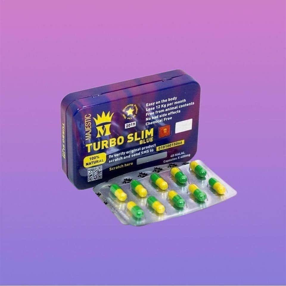 كبسولات تربو سليم بلو افضل منتجات للتخسيس.