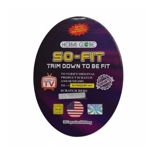 So-Fit Safe Slimming Capsules | 36 capsules / 400 mg