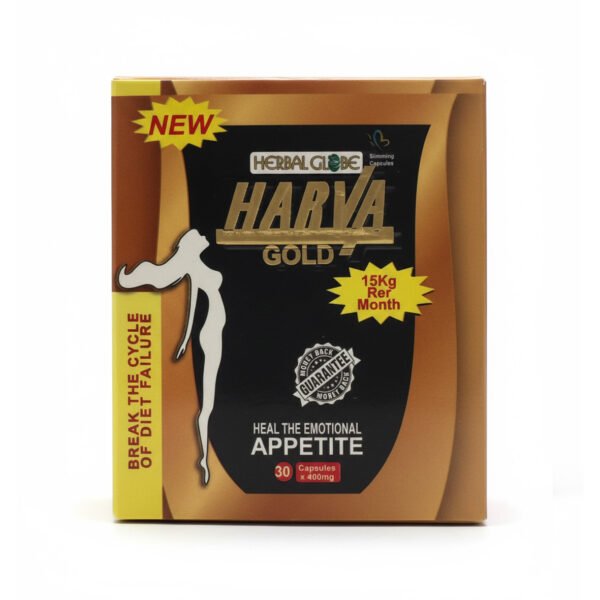نيو هارفا جولد Harva Gold الكرتون لفقدان الوزن بدون مجهود | 30 كبسولة / 400 mg