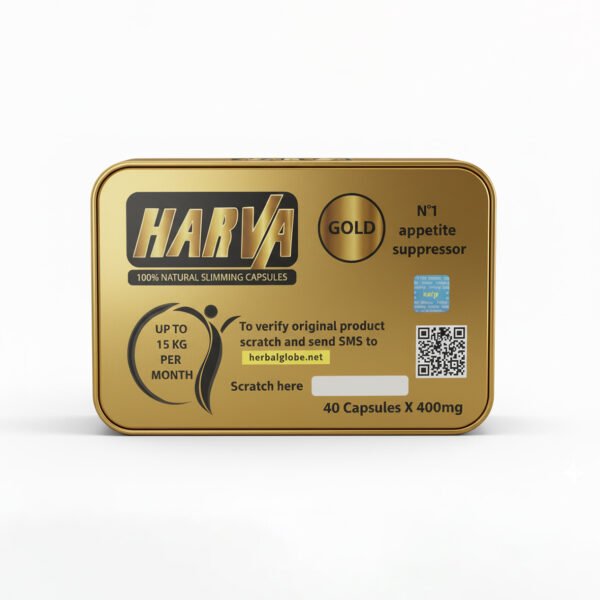 Harva Gold Original Slimming Tin | 40 capsules / 400 milligrams