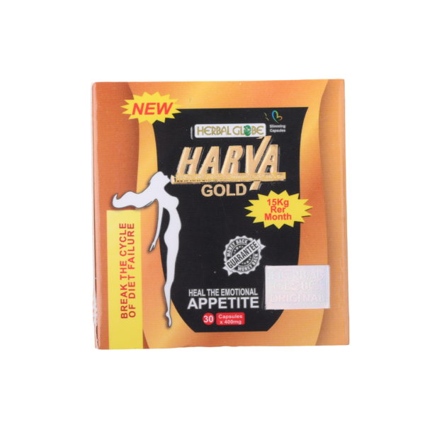 نيو هارفا جولد Harva Gold الكرتون لفقدان الوزن بدون مجهود | 30 كبسولة / 400 mg